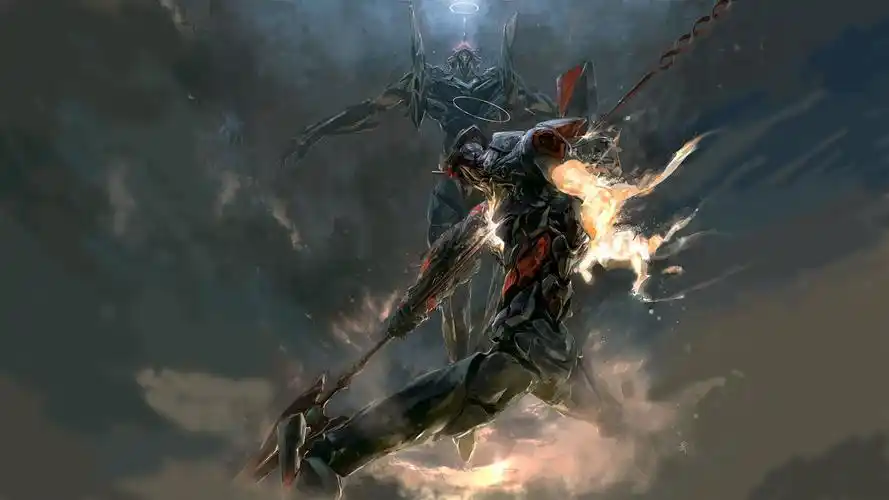 求两张eva的高清大图! 拿来做壁纸!