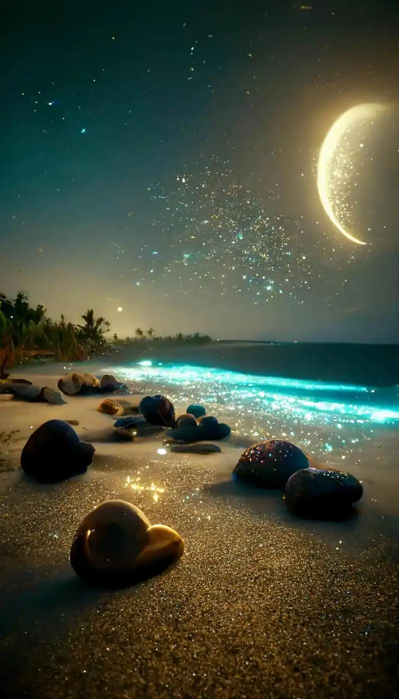 陪你看海的人比海更温柔#治愈系壁纸 #星空 #目之所及皆是回 - 抖音