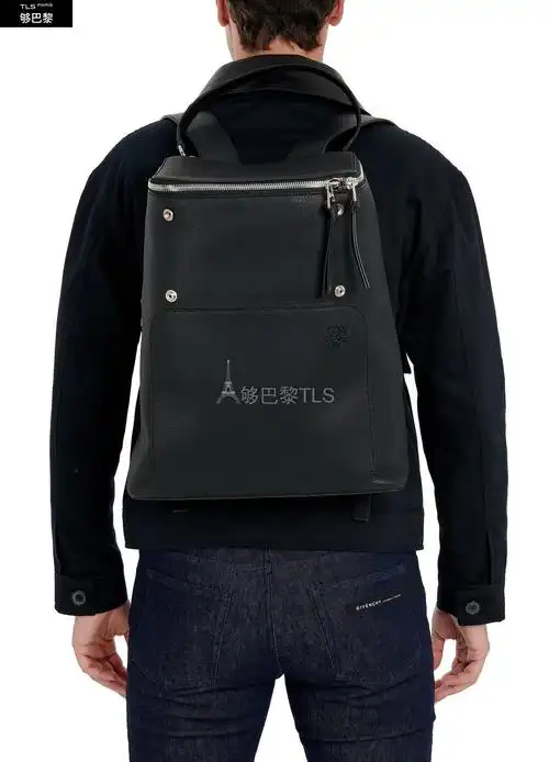 【包邮包税】 loewe罗意威 21年春夏 男士 双肩包 goya 皮革背包 loeb