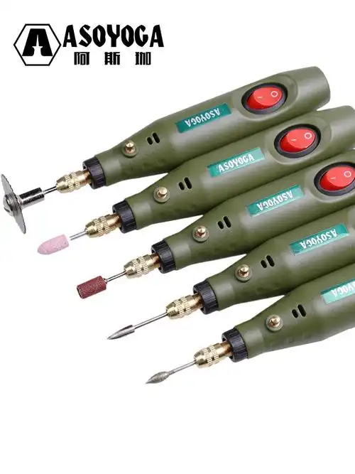 特价迷你打磨机微小型 手持_电磨机小型手持玉石抛光雕刻工具电动打磨