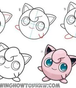 小精灵手绘简笔画大全