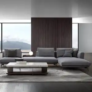 楷模 大普-贝利沙发轻奢布艺沙发简约现代客厅沙发组合