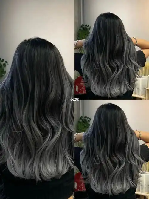 染完完全不用担心黑色头发长出来不好看