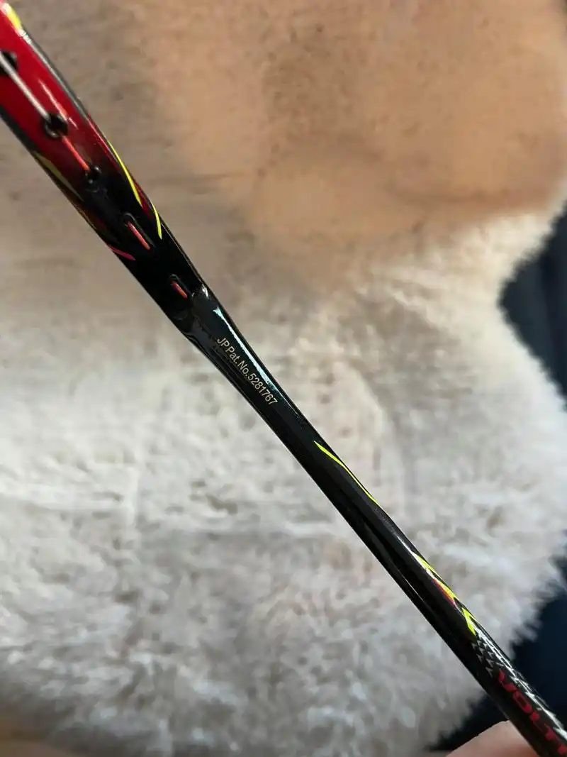 羽毛球入坑记 第一把拍子 林丹老豆腐水晶红 第一把拍子 尤尼克斯