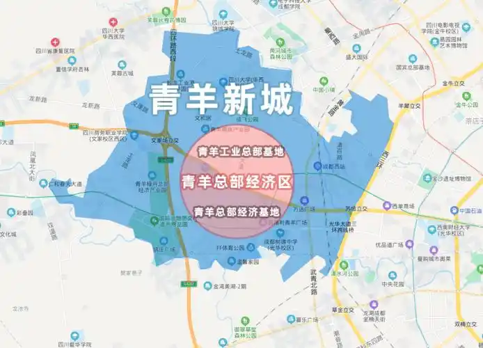 其实,青羊新城才是成都"城府最深"的心机boy!