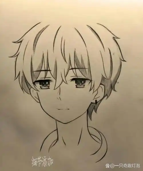 二次元# #动漫##动漫人物绘画# #动漫头像# 帅气的小哥哥怎么会没人