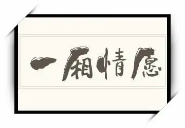 《一厢情愿》拼音/读音/英文/繁体