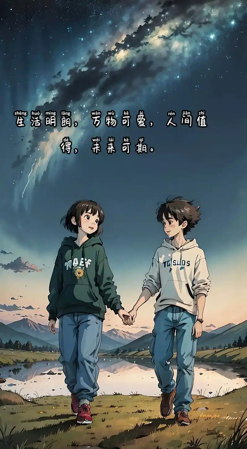 生活明朗,万物可爱,人间值得,未来可期. ##抖音图文来了  - 抖音