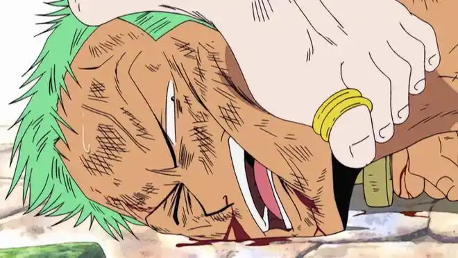 海贼王索隆四次被人踩在脚下艾尼路那一脚最惨光脚踩到脸了