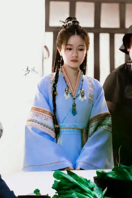 【李兰迪进组新剧#流水迢迢#女主妆造造型】李兰迪 流水迢迢>江慈造型