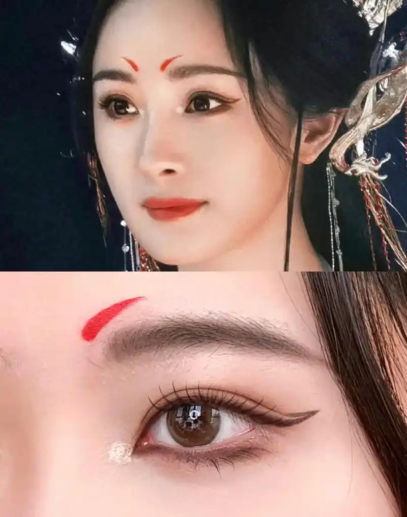 杨幂仿妆教程#喜欢化妆画眉的关注我吧 #学习化妆日常 #今日 - 抖音