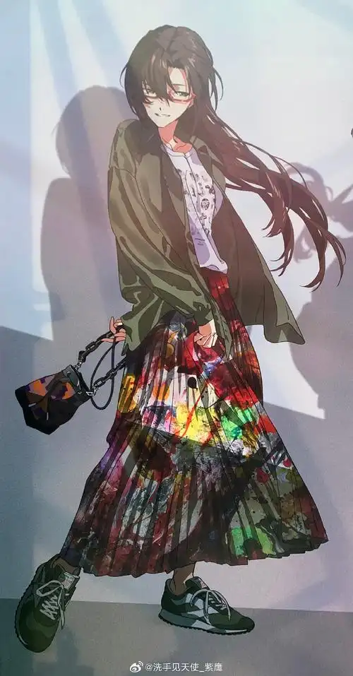 米山舞为radio eva绘制的15周年纪念图于radio eva店铺内公开#eva##新