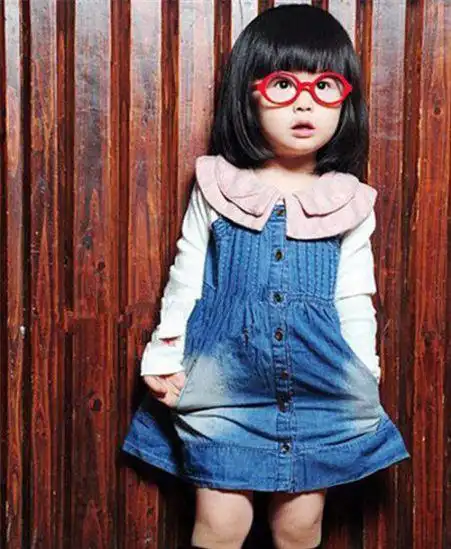 婴儿个性发型女_发型图片