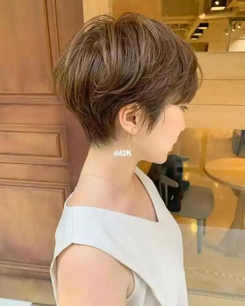 短发纹理烫时尚减龄又高级