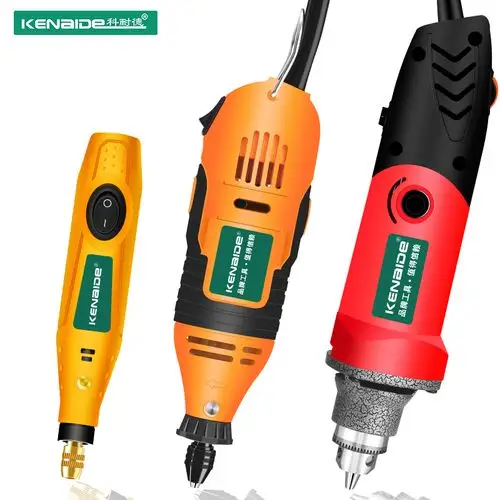 电磨机小型手持电动打磨抛光切割玉石雕刻迷你电钻木雕工具去烟码