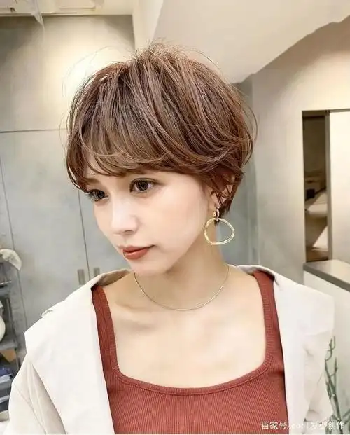 日系短发纹理烫 给你要的时髦感!