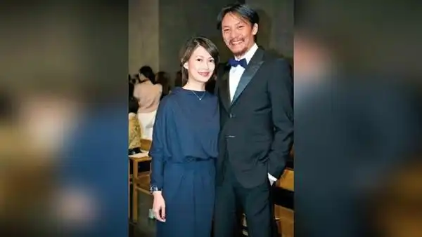 张震背女儿爬山 其老婆庄雯如个人资料照片曝光 庄雯如路嘉欣