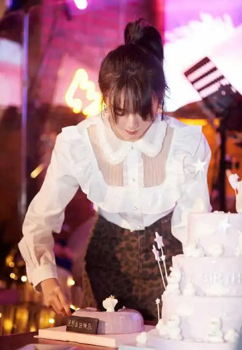 袁冰妍甜美生日会图片,明星,小清新,甜美,袁冰妍,美女明星