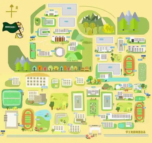 南京师范大学|叮咚,一份"穿梭校园"指南已上线!附南师手绘地图
