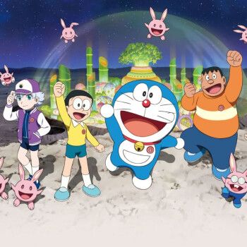 哆啦a梦拼图1000片带相框 儿童拼图 4-12岁小叮当木制300/500卡通动漫