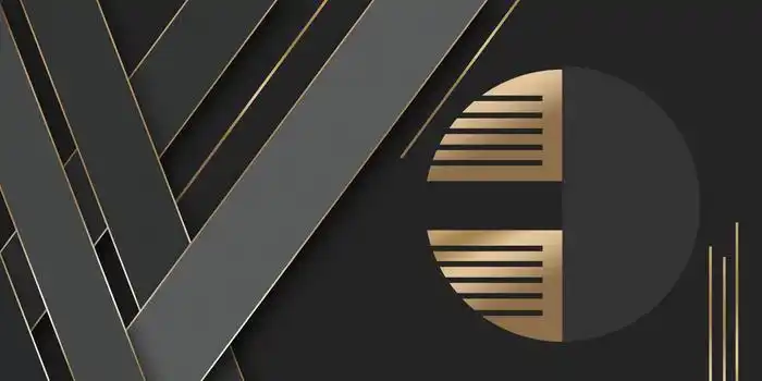 创意黑金质感打击非法集资宣传背景