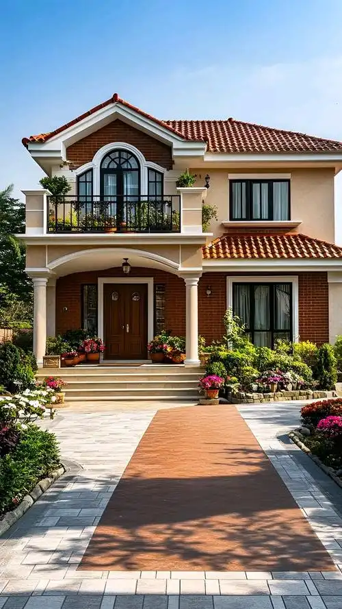 二层自建别墅,住着舒心惬意