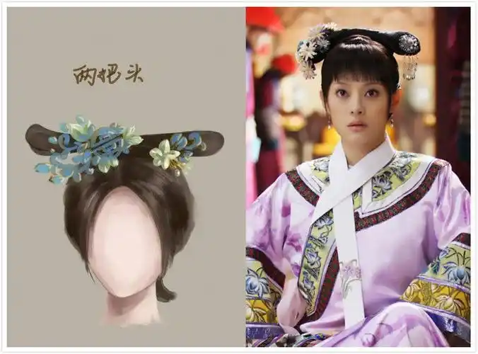 古代美女发髻古代女子发髻图解