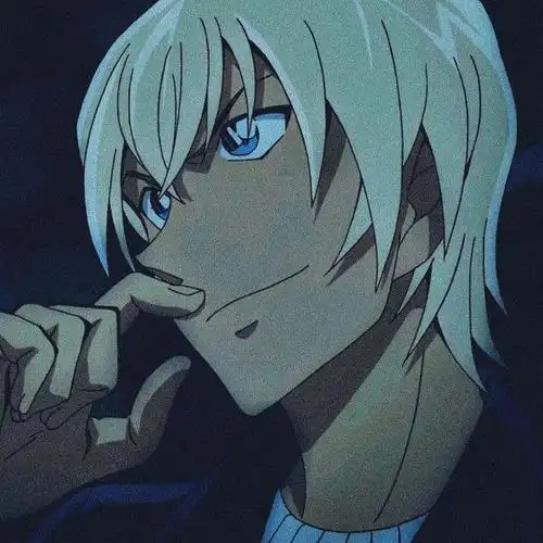 动漫头像分享之名侦探柯南,波本安室透头像汇总