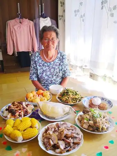 给86岁老妈做饭是幸福的