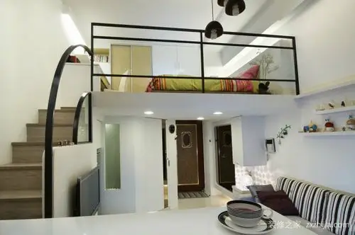 50平米复式楼装修让你的房间扩大一倍