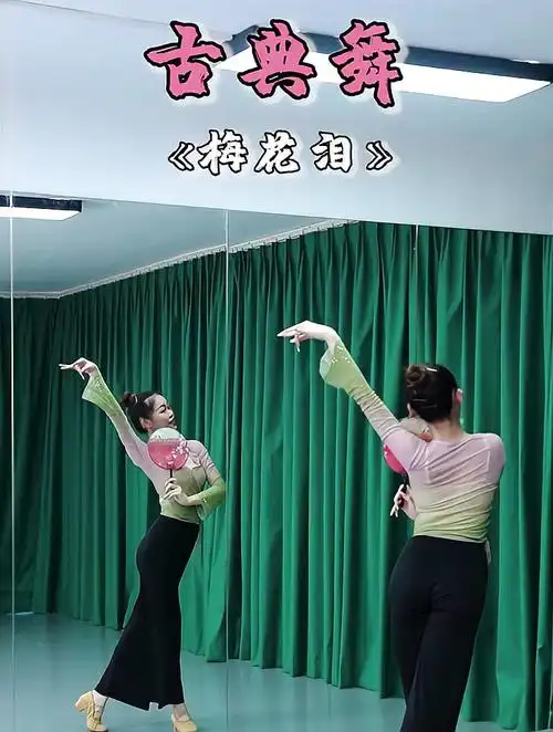 梅花泪舞蹈赏析柔美至极的古典舞同学们喜欢吗