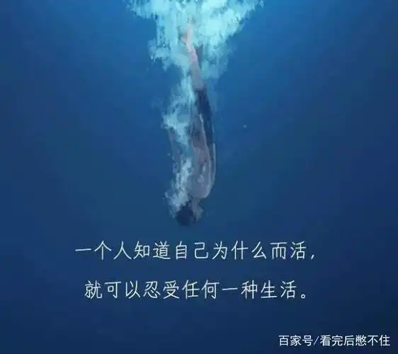 8,一个人知道自己为什么而活,他就可以忍受任何一种生活.