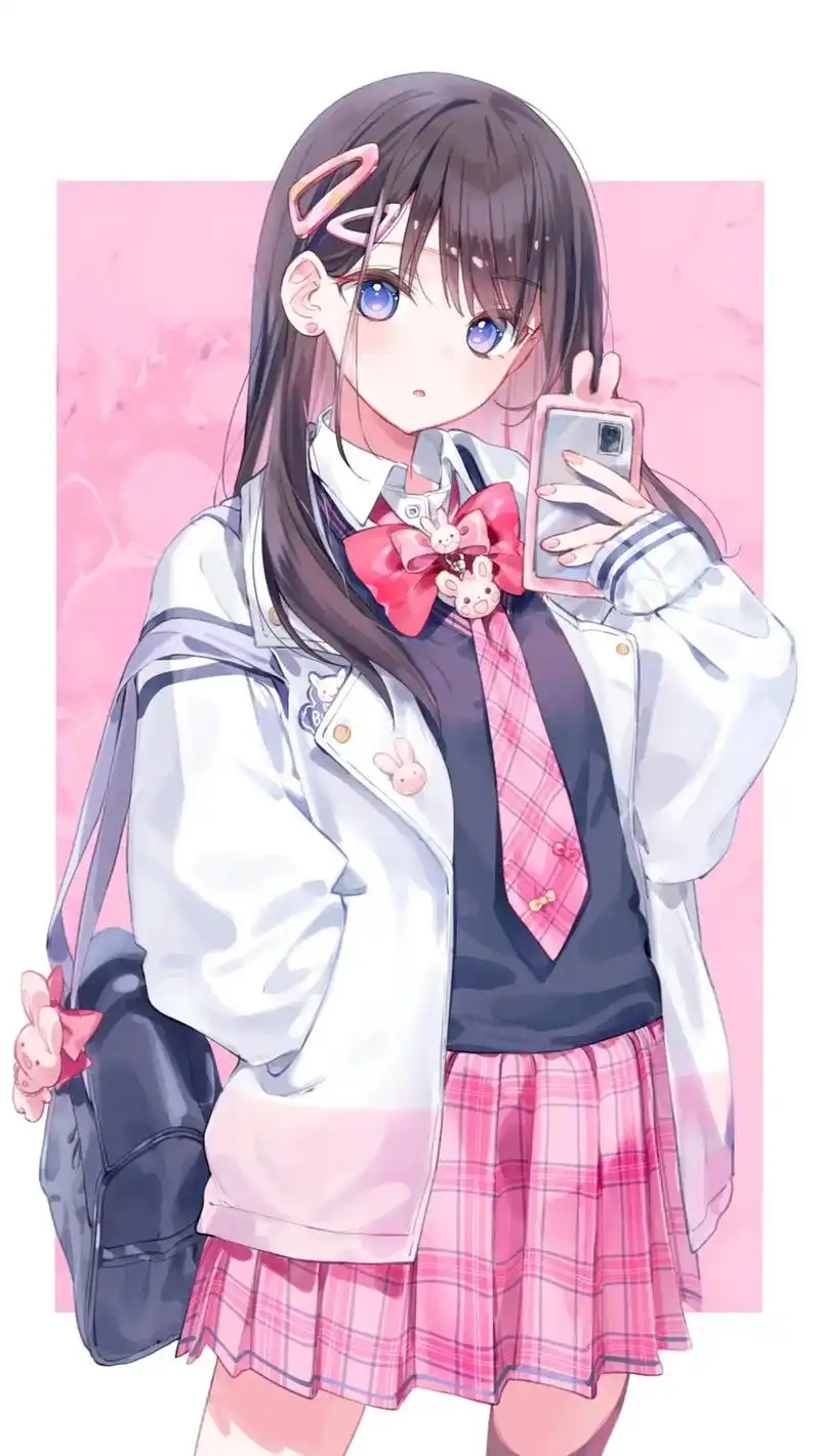 【插画欣赏】她跟花好配啊.此系列图源于a20(p站画师)  - 抖音