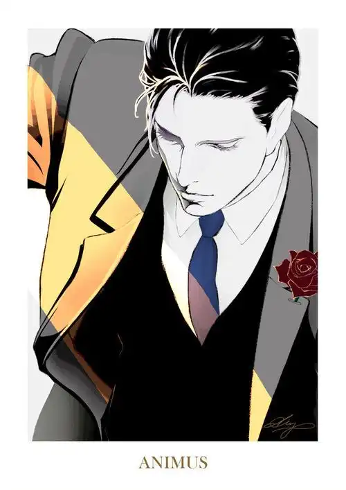 四溢的成熟性感79背头男子