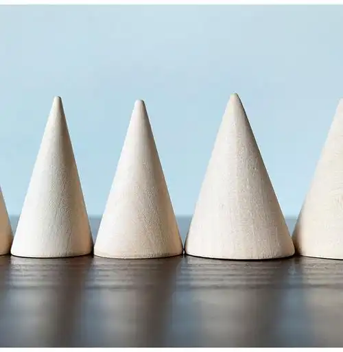 实木圆锥戒指架创意首饰架戒指展示架首饰收纳橱柜定制-阿里巴巴