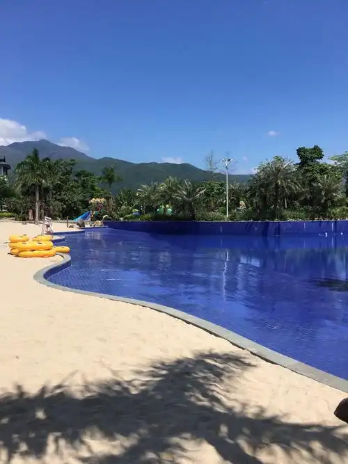 【携程攻略】海丰水底山温泉景点,住的是别墅,很干净,温泉池也有很多