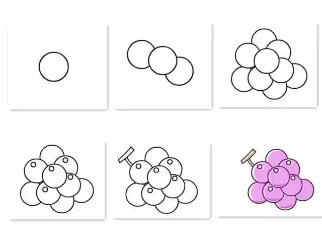 夏天的水果简笔画,夏天的简笔画(儿童水果简笔画教程大全)