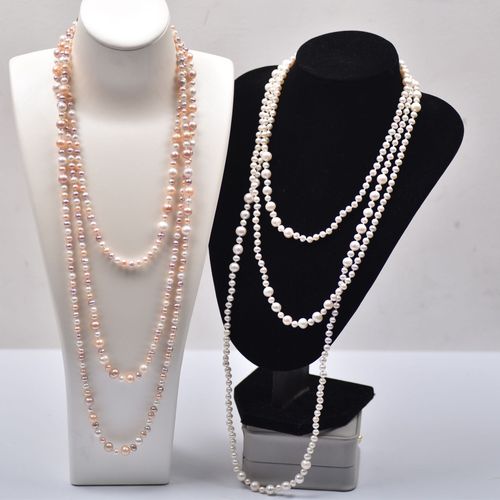 2米加长款淡水珍珠毛衣链女天然多层珍珠秋冬百搭长款项链女批发