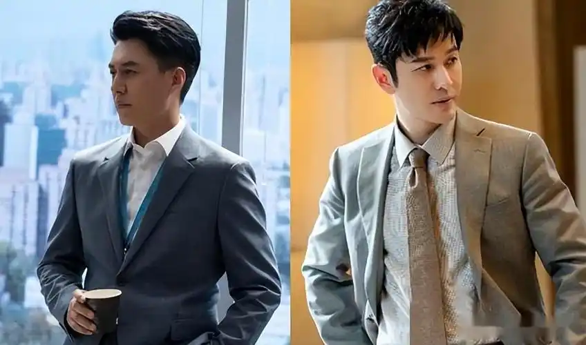 靳东和王凯除了黄晓明和胡歌之外,还常常被拿来进行比较从身高上来看