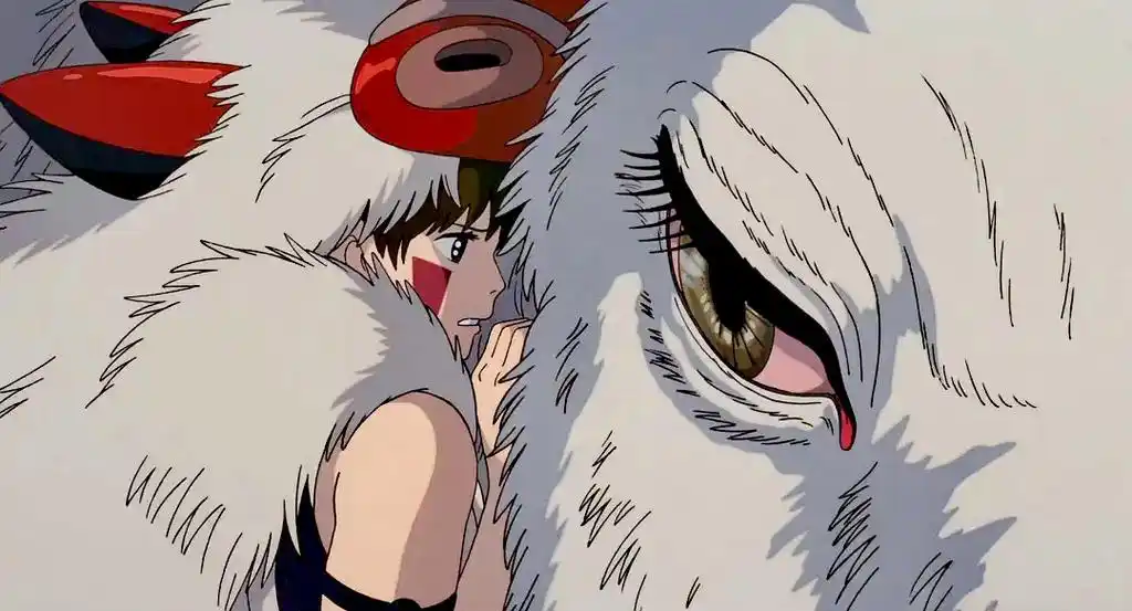 宫崎骏电影《幽灵公主》剧照欣赏