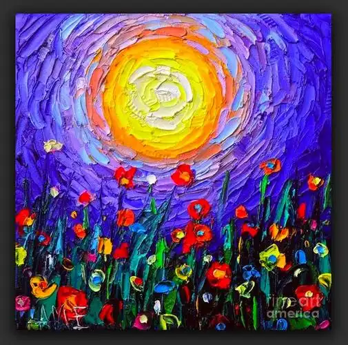 颜料画(儿童简单好看的颜料画) - 月牙知识库