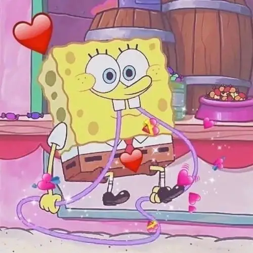 卡通搞怪可爱海绵宝宝头像