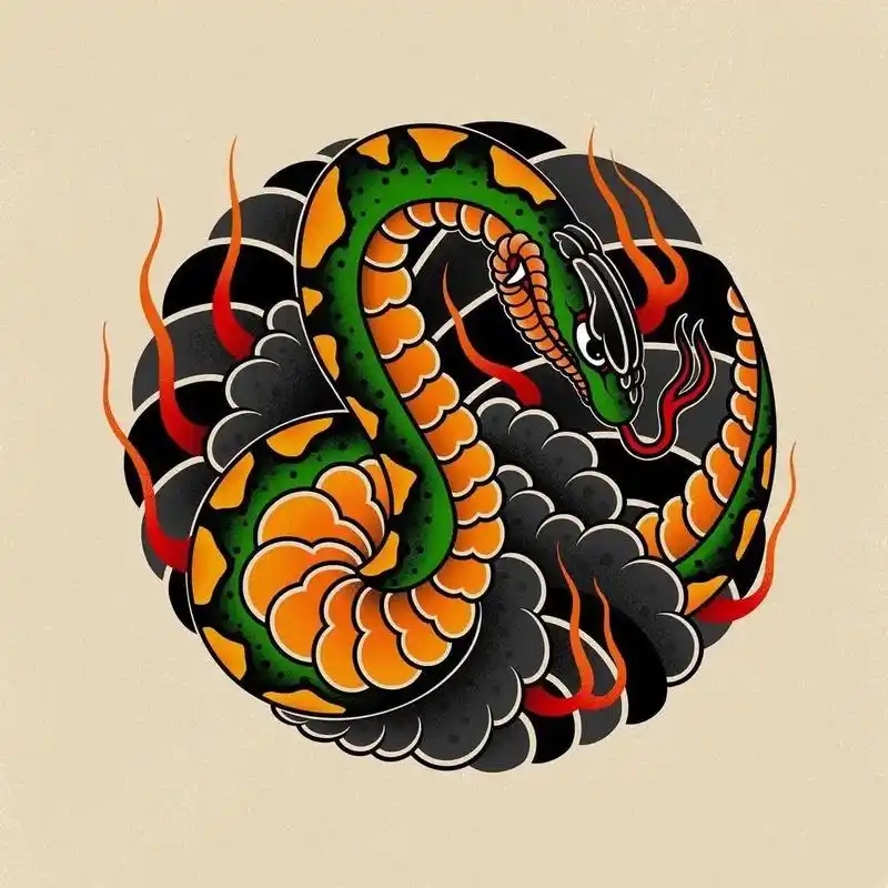 花蛋 #纹身 #刺青 #纹身手稿 #tattoo #日式老传 - 抖音