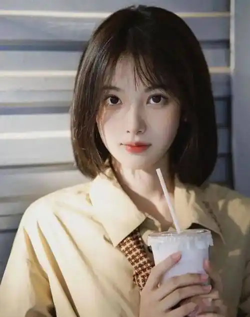 " 清纯短发 "._中国_发型_形象