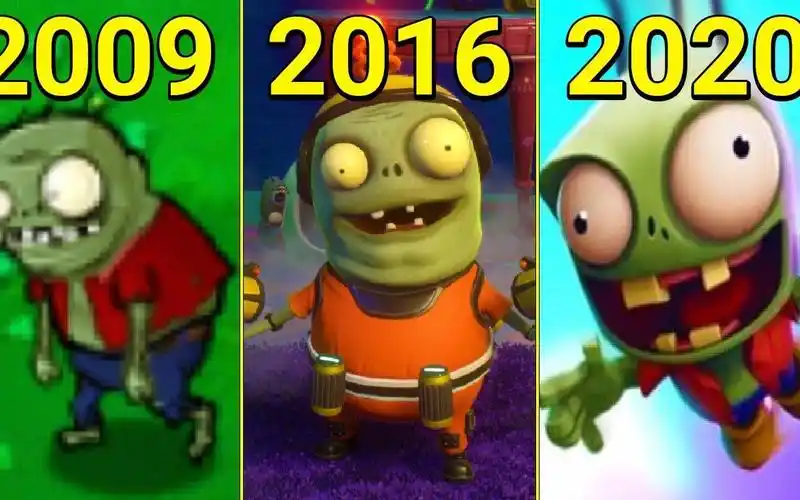 植物大战僵尸系列小鬼僵尸角色进化史