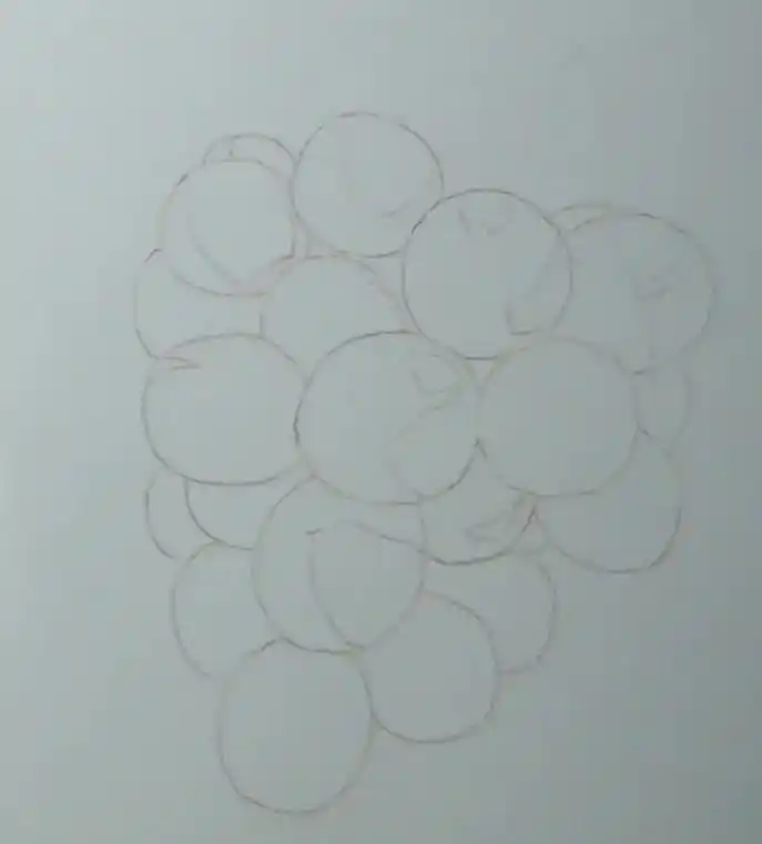 夏日炎炎今天下午3点跟着我在直播间画葡萄吧