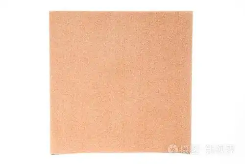 浅褐色的颜色纸用于装饰或设计元素的白色背景上