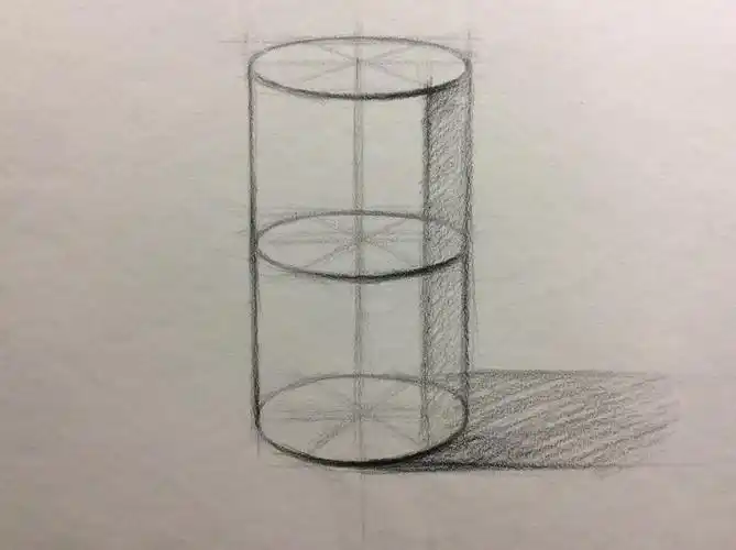 结构素描——圆柱体 - 堆糖,美图壁纸兴趣社区