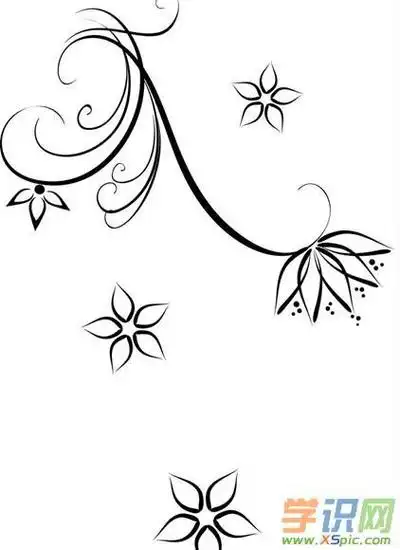 插画 手绘 水彩 彩绘 板绘 动漫 头像好看的花边简笔画创意线条简笔画