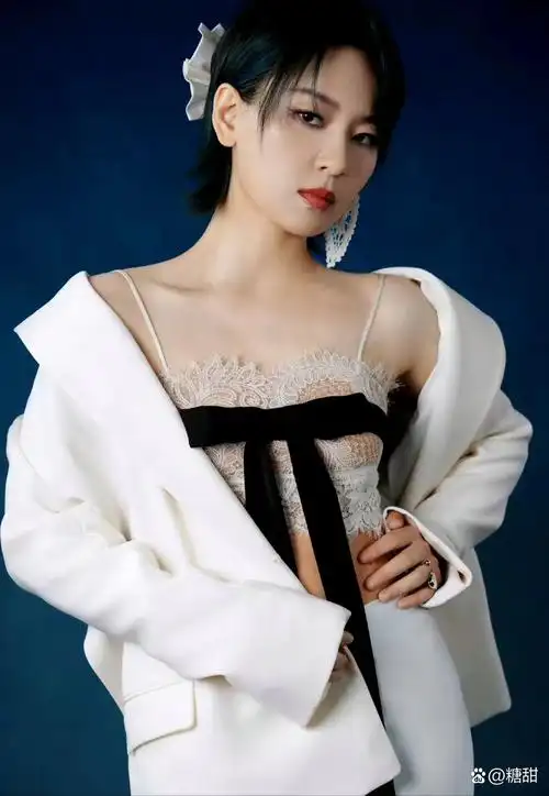 37岁周笔畅大变样!